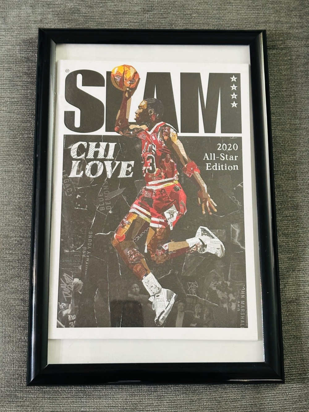 SLAM Magazine 2020 All-Star Edition "Chi Love" Michael Jordan Framed
